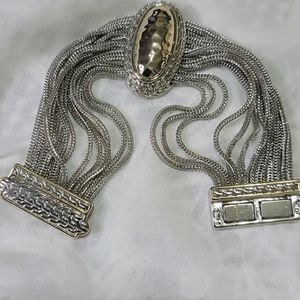 MX Signature Collection Two Tones Bracelet